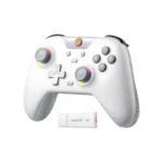 Control de juegos multiplataforma EasySMX - X05 Blanco - con joysticks de efecto Hall