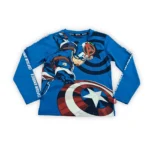 Capitan America Polo de manga Larga Kids