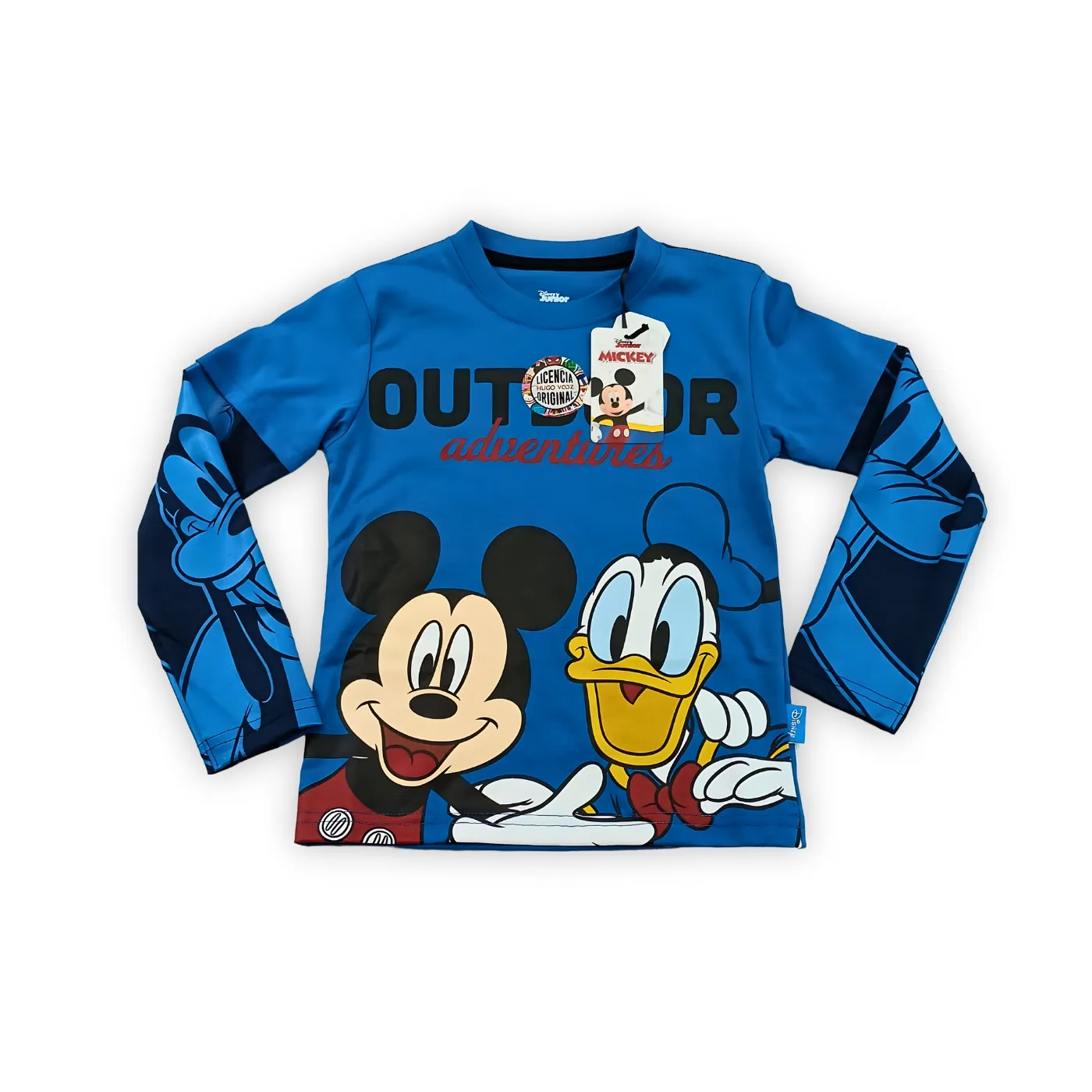 16-2.webp Mickey & Donald Polo de manga Larga Kids - Imagen 1