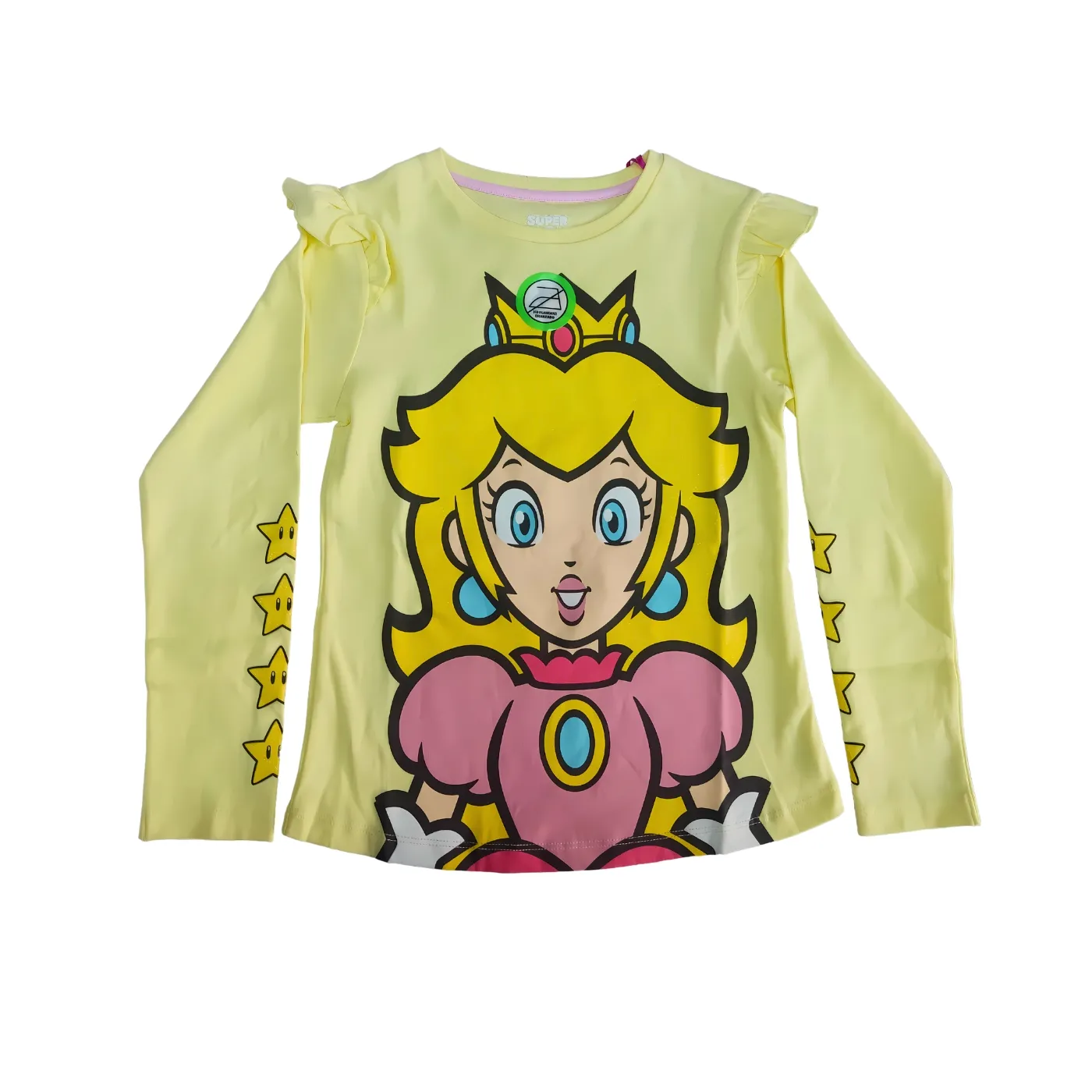 231.webp Super Mario Polo manga larga para Niñas - Peach - Imagen 1