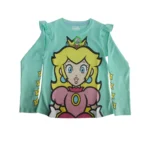 Super Mario Polo manga larga para Niñas - Peach - Imagen 2