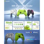 Control de juegos multiplataforma EasySMX - X05 Blanco - con joysticks de efecto Hall - Imagen 7