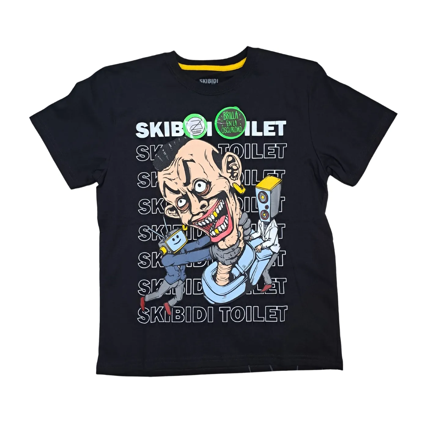 43.webp Skibidi Toilet Polo manga corta Kids - Imagen 1
