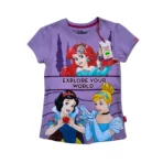 Princesas Disney Polo manga corta Kids  - Explora tu Mundo
