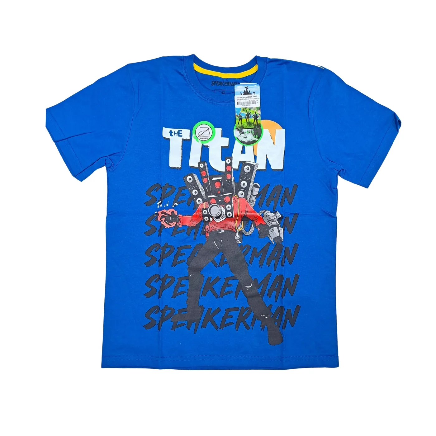 80.webp Speakerman Polo manga corta Kids - Titan - Imagen 1