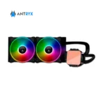 Cooler CPU Antryx Triton | EVO 240 ARGB | Enfriamiento liquido Black (AWC-TE240K)
