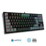 Teclado Mecánico | TKL ANTRYX MK840L | Black Switch Blue