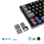 Teclado Mecánico | TKL ANTRYX MK840L | Black Switch Blue - Imagen 3