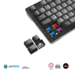 Teclado Mecánico | Antryx MK860L Black | Switch Red - Imagen 4