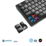 Teclado Mecánico | Antryx MK860L Black | Switch Blue - Imagen 4