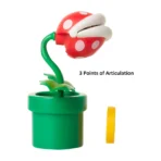 Nintendo Super Mario Planta Piraña 4”- Figura Articulada - Imagen 3
