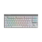 Teclado Logitech G515 TKL Lightspeed Gamer | Bluetooth LightSync RGB blanco | 920 012535