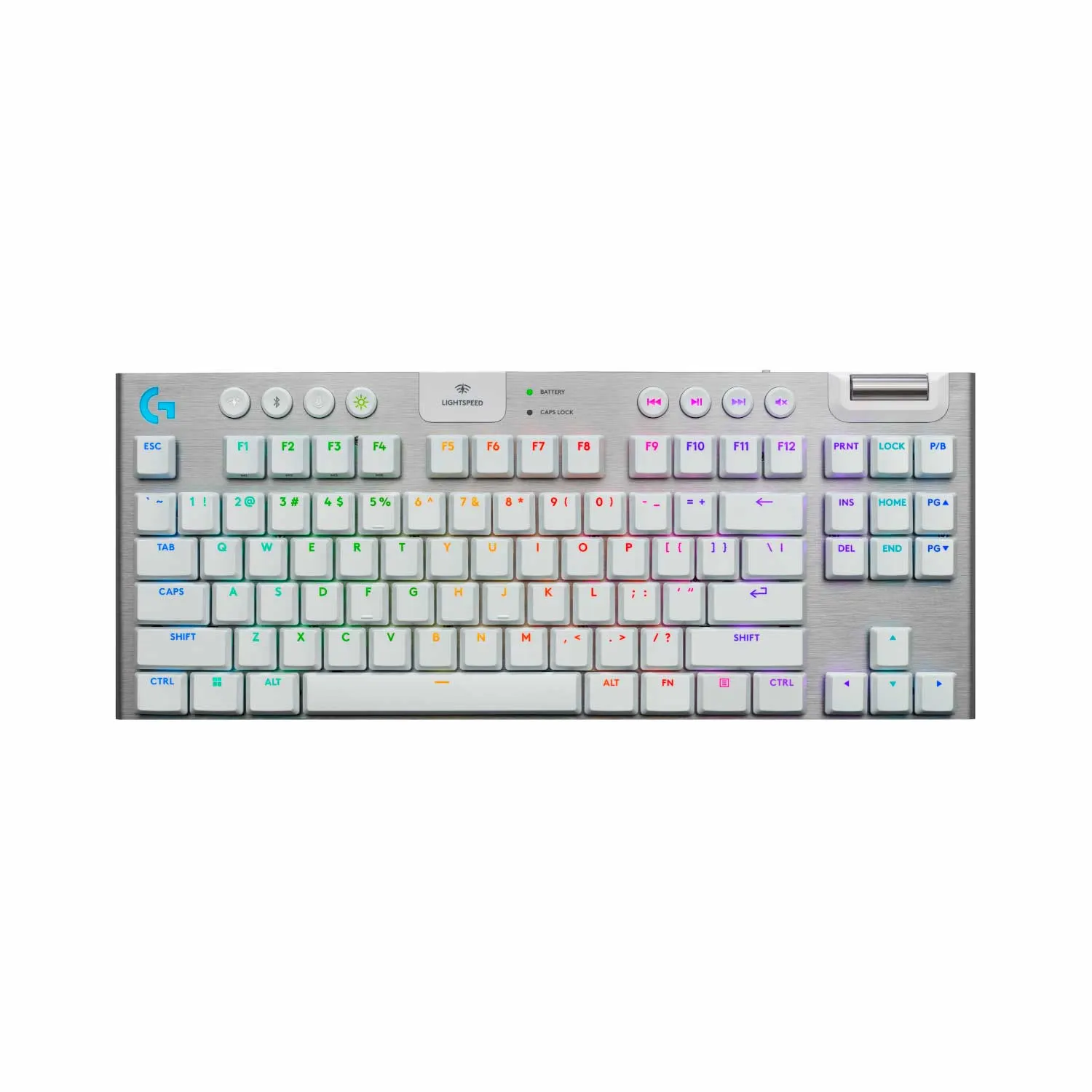 ST-915XTKL-01.webp Teclado Gamer Logitech G915 X Tkl Lightspeed Bt Lightsync Rgb Mechanical White | 920-012732 - Imagen 1