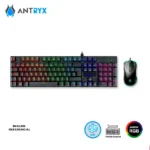 Kit Gamer Antryx Teclado Mecánico y Mouse GC-3100 Switch Blue