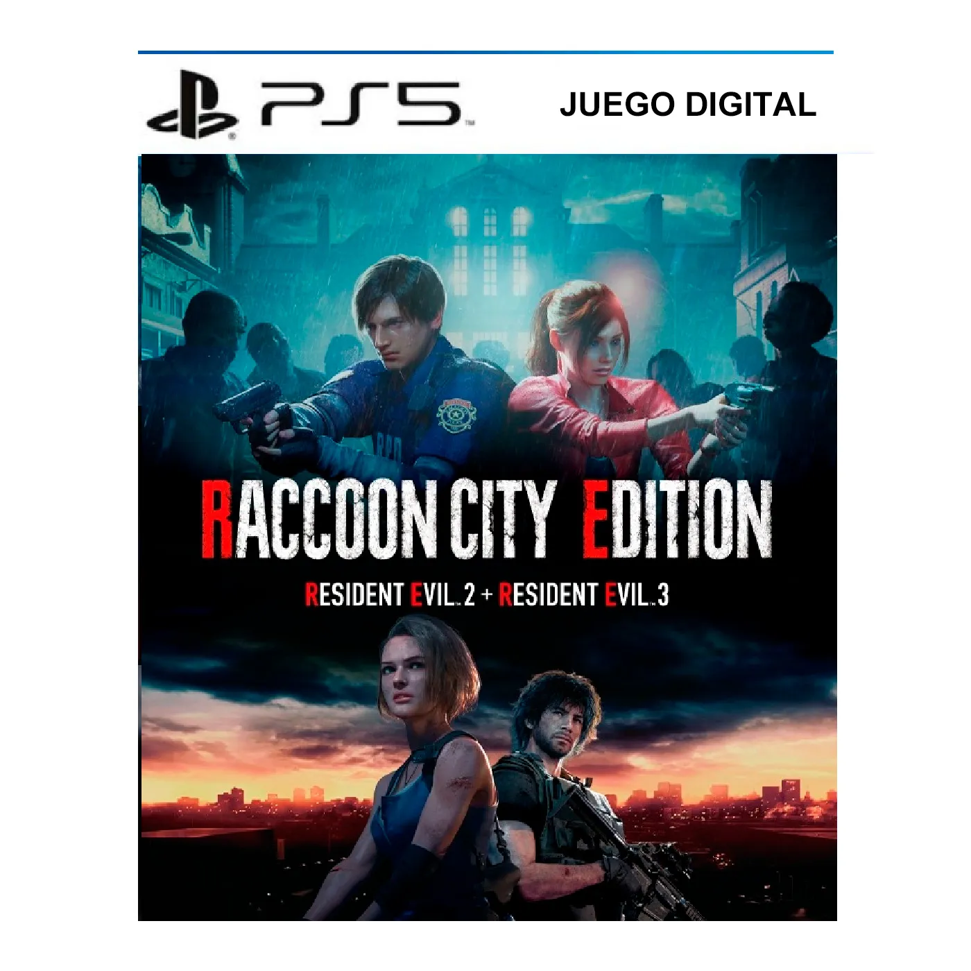 ST-D0008.webp Resident Evil Raccoon City Edition – PlayStation 5 - Juego Digital - Imagen 1