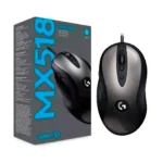 Mouse Logitech G Mx518 Legendary Hero 16k 16000 dpi Color Negro