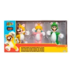 Super Mario Bros - Nintendo 4" 3D World 3-Pack
