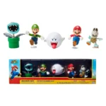 Pack 5 Figuras NINTENDO - Super Mario BOO - 2.5"