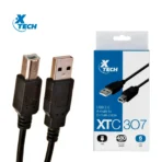 Cable USB 2.0 A-macho a B-macho, 6 pies XTC-307