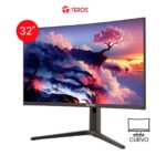 Monitor Curvo Gaming Teros TE-3210G, 32″, 2K QHD, 2560 x 1440, HDMI / DisplayPort/FREESYNC