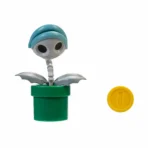 Figura articulada de planta de piraña de hueso con moneda de 4'' - Imagen 3