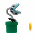 Figura articulada de planta de piraña de hueso con moneda de 4'' - Imagen 2