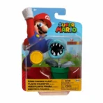 Figura articulada de planta de piraña de hueso con moneda de 4'' - Imagen 4