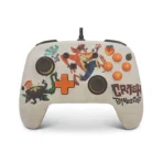 Mando PowerA con Cable Para Nintendo Quantum Crash