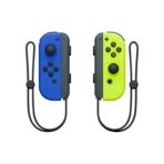 Controles Joy-Con Neon Nintendo Switch Azul Amarillo - Imagen 2