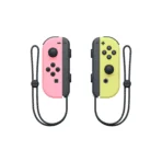 Controles Joy-Con (L/R) Nintendo Switch Rosado Pastel/Amarillo Pastel - Imagen 2