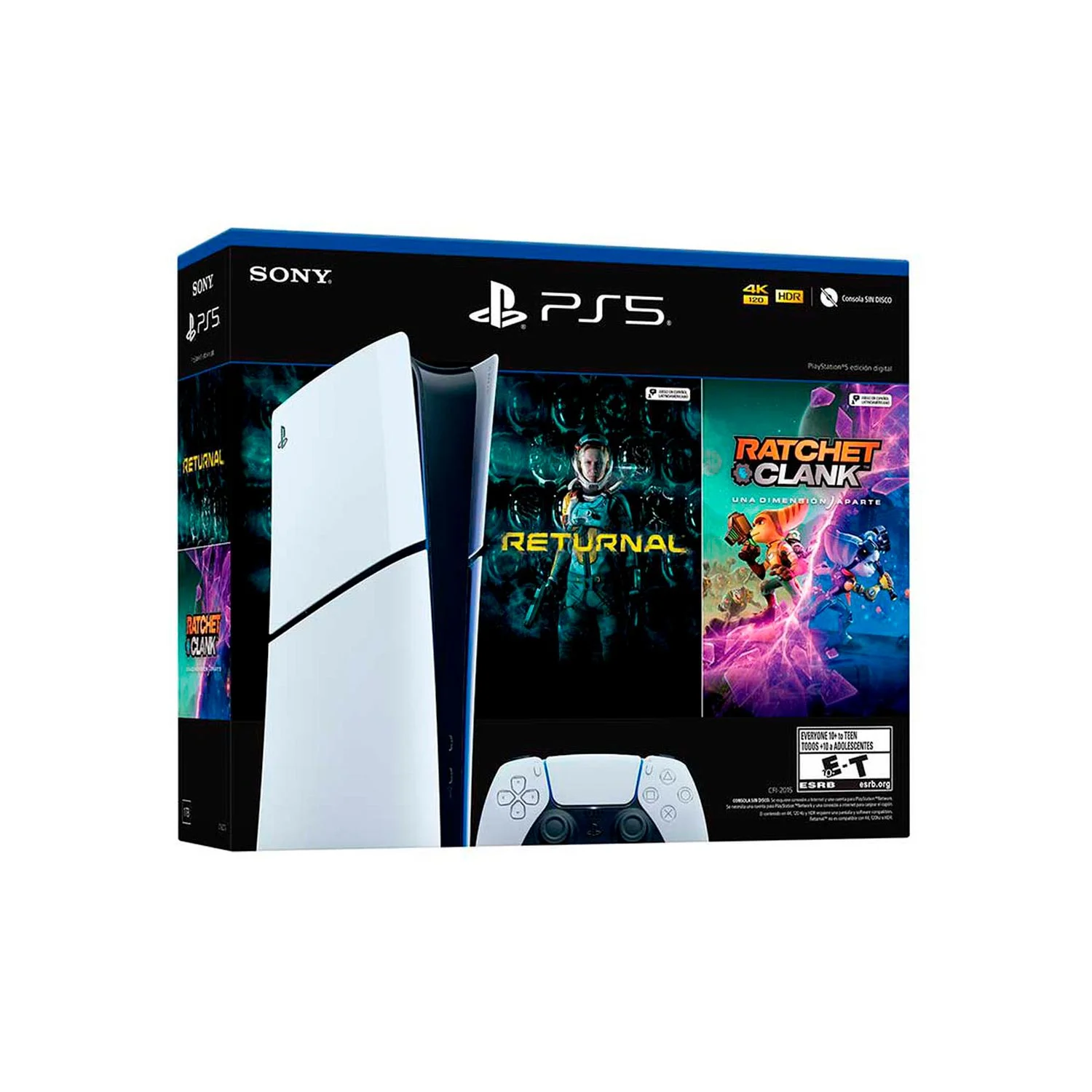 STPS5004.webp Consola Playstation 5 Slim Digital+Returnal+Ratchet & Clank - Imagen 1