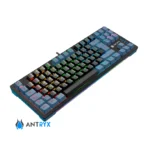 Teclado MK-840L Switch Blue ANTRYX Black - Gray Mecánico - Imagen 4