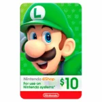 Nintendo eShop Gift Cards 10$