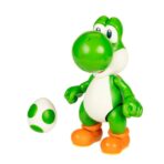 Super Mario: Yoshi con Huevo de 4 pulgadas Figura articulada